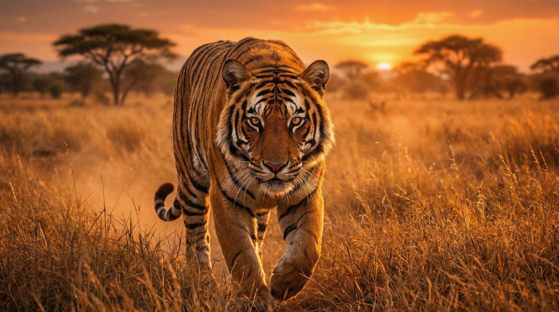 户外露出老虎视频